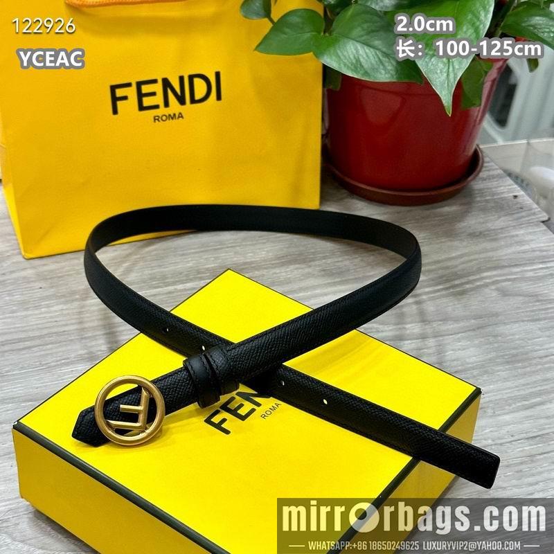 Replica Fendi belt 20mmX100-125cm 8L22