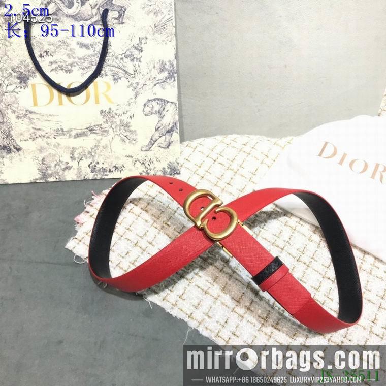 Replica Dior Belt 25mmX95-110cm 8L01