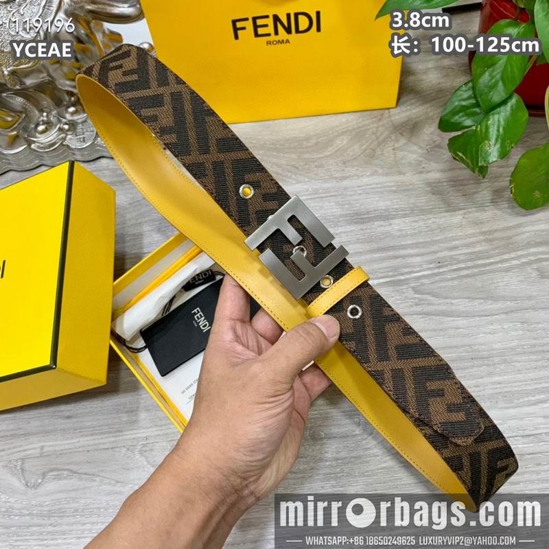 Replica Fendi belt 38mmX100-125cm 8L08