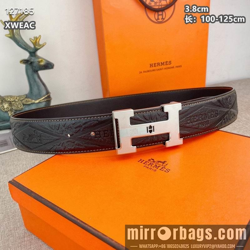 Replica Hermes belt 38mmX100-125cm 8L39