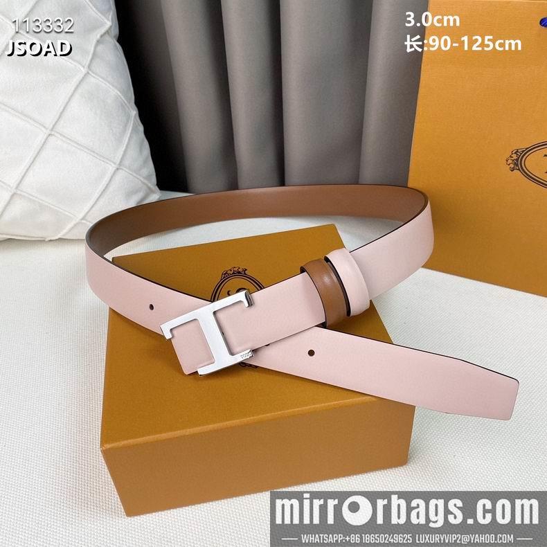 Replica Tod's belt 30mmX90-125cm 8L082501
