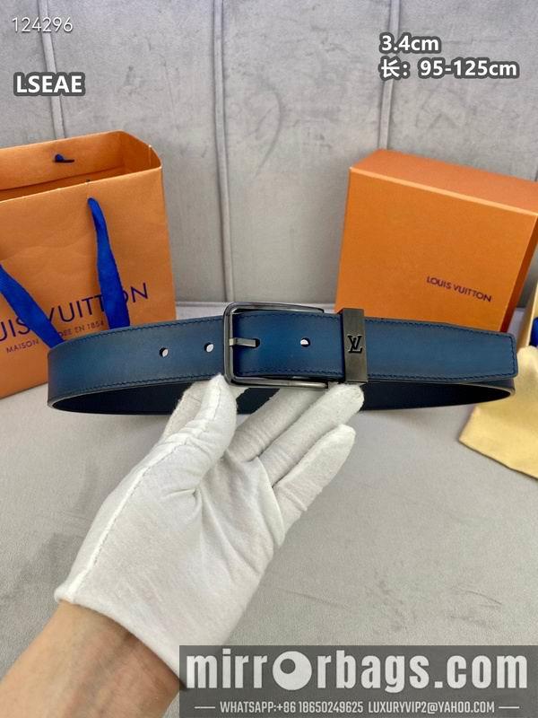 Replica LV belt 34mmX95-125cm 8L27