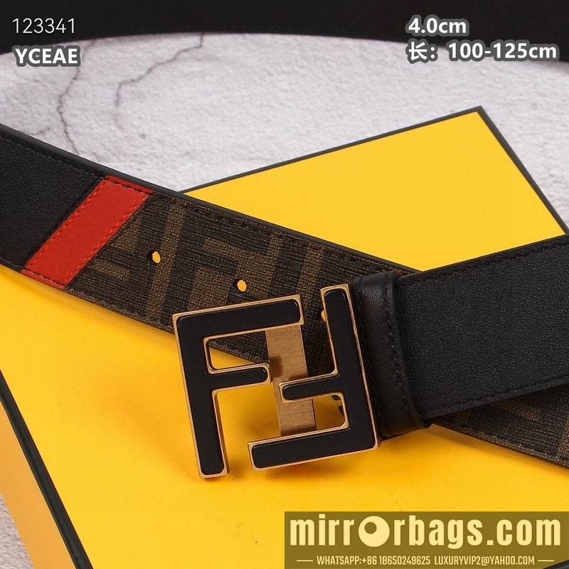 Replica Fendi belt 40mmX100-125cm  8L45