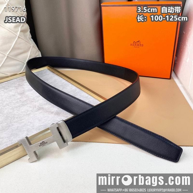 Replica Hermes belt 自动带35mmX100-125cm 8L040802