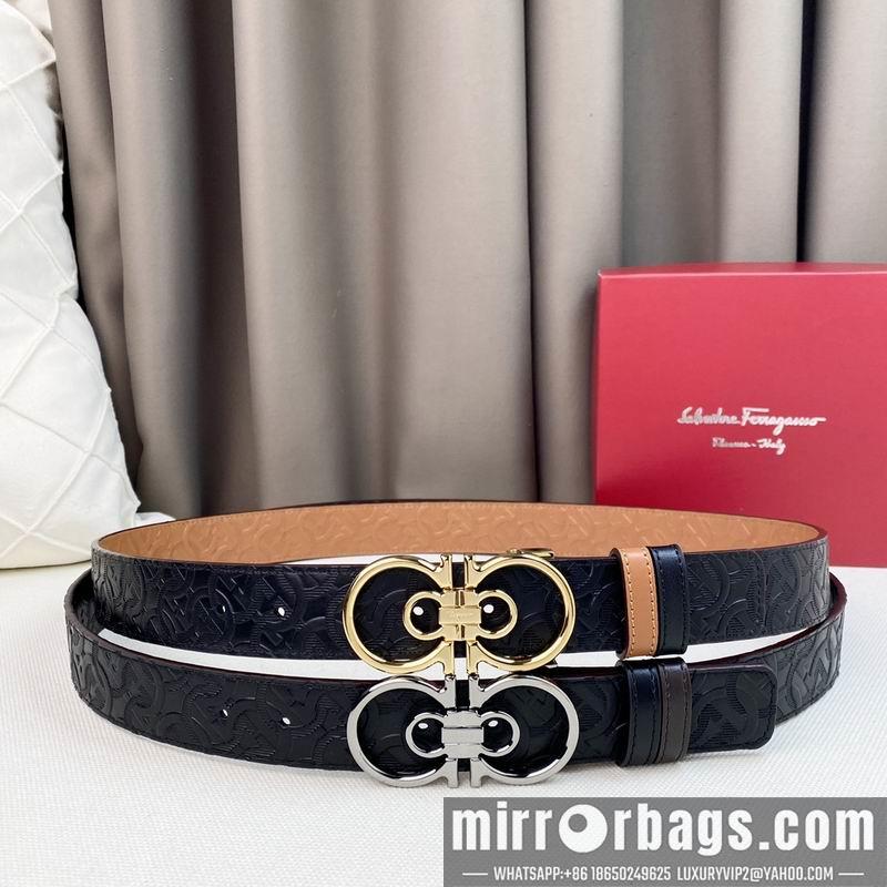 Replica Ferragamo belt 35mmX95-125cm 7D17