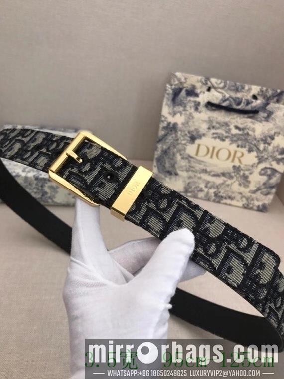 Replica Dior Belt 34mmX95-125cm 7D14