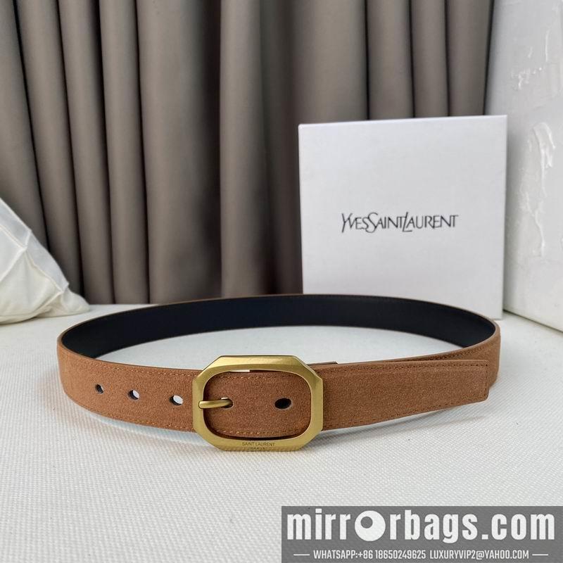 Replica YSL belt 30mmX90-115cm 7D01