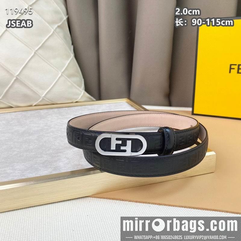 Replica Fendi belt 20mmX90-115cm 8L040801