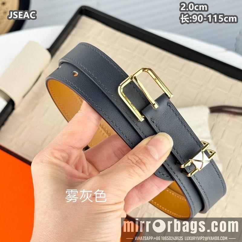 Replica Hermes belt 20mmX90-115cm 8L01