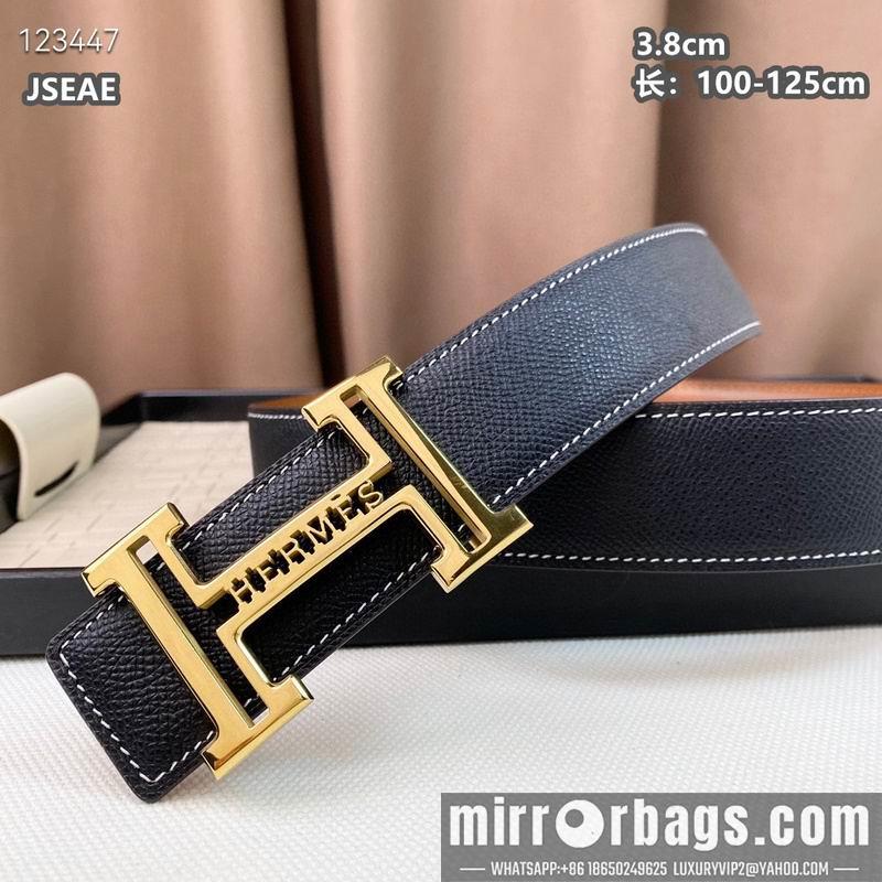 Replica Hermes belt 38mmX100-125cm 8L16