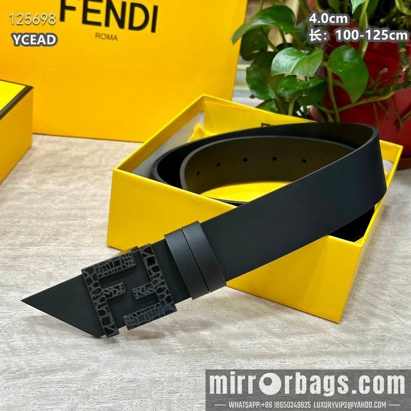 Replica Fendi belt 40mmX100-125cm  8L16