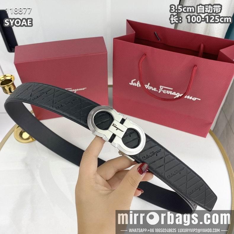 Replica Ferragamo belt自动带 35mmX100-125cm 8L09
