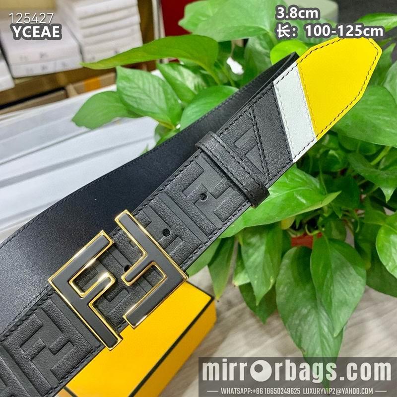 Replica Fendi belt 38mmX100-125cm  8L16
