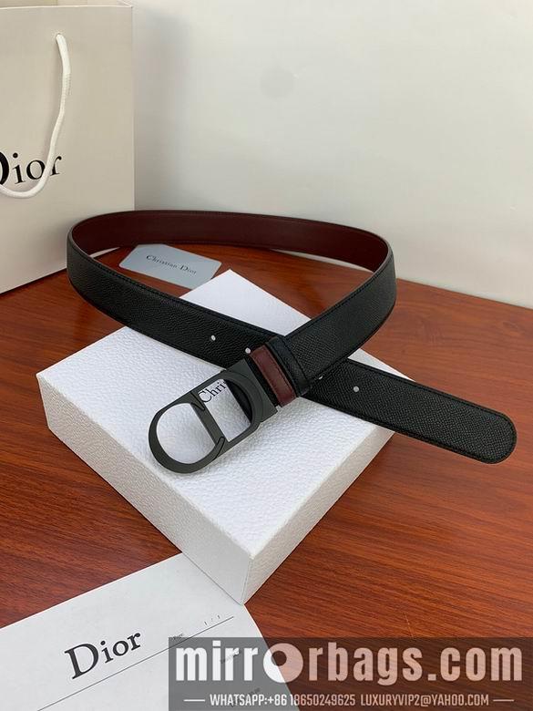 Replica Dior Belt 34mmX95-125cm 7D19