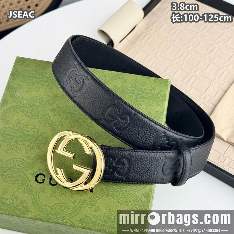Replica Gucci belt 38mmX100-125cm 8L51