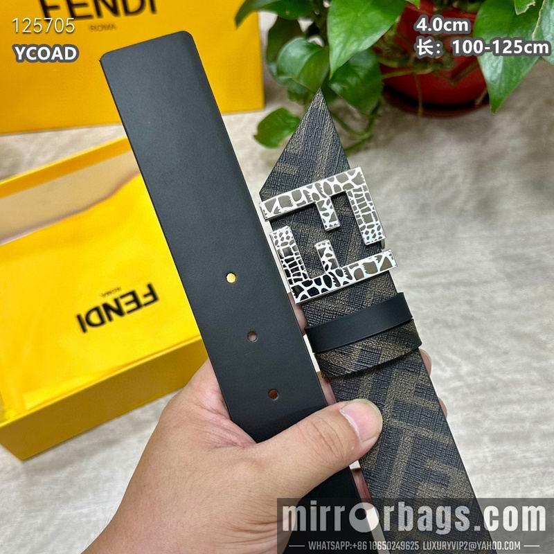 Replica Fendi belt 40mmX100-125cm  8L24