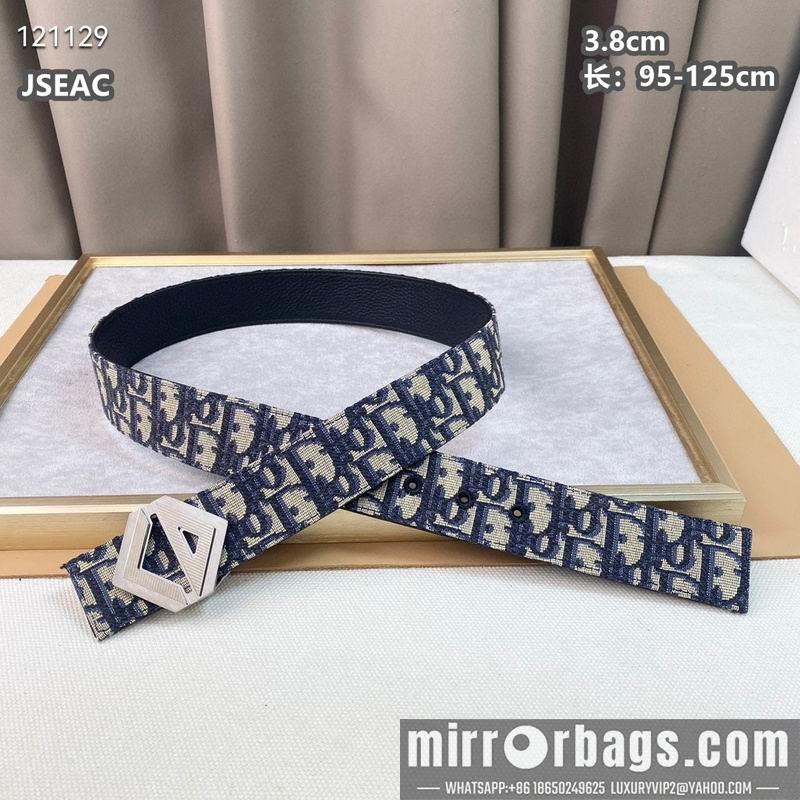 Replica Dior belt 38mmX95-125cm 8L04