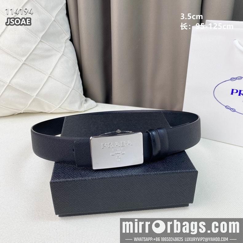 Replica Prada belt 35mmX95-125CM 8L22