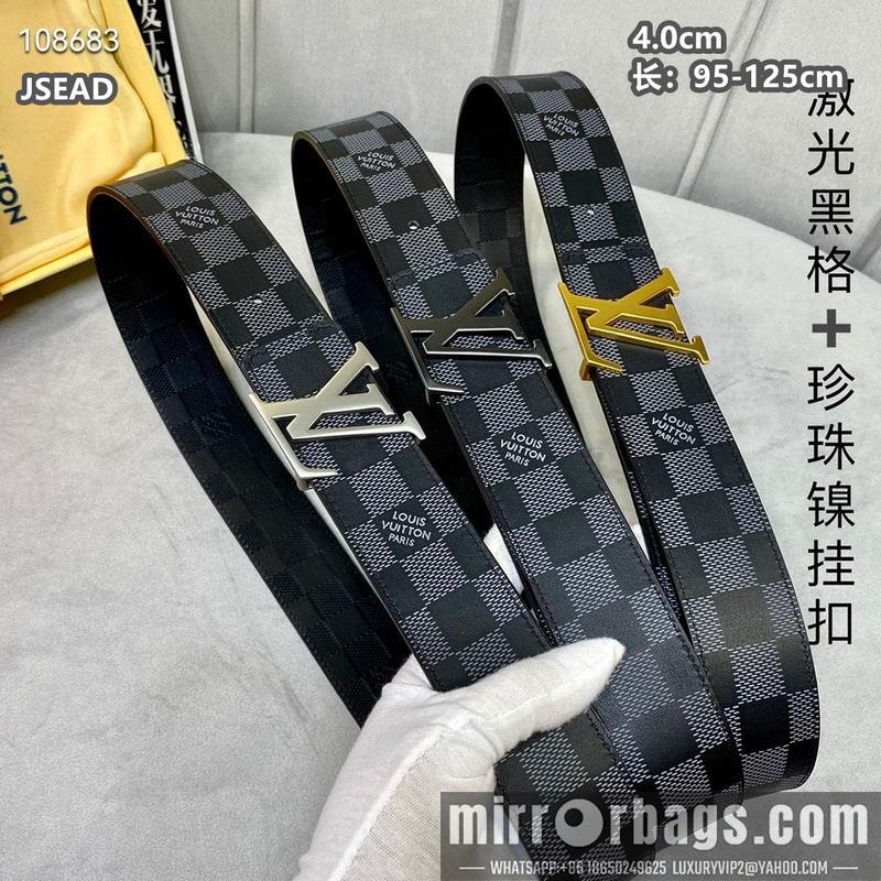Replica LV belt 40mmX95-125cm 8L22