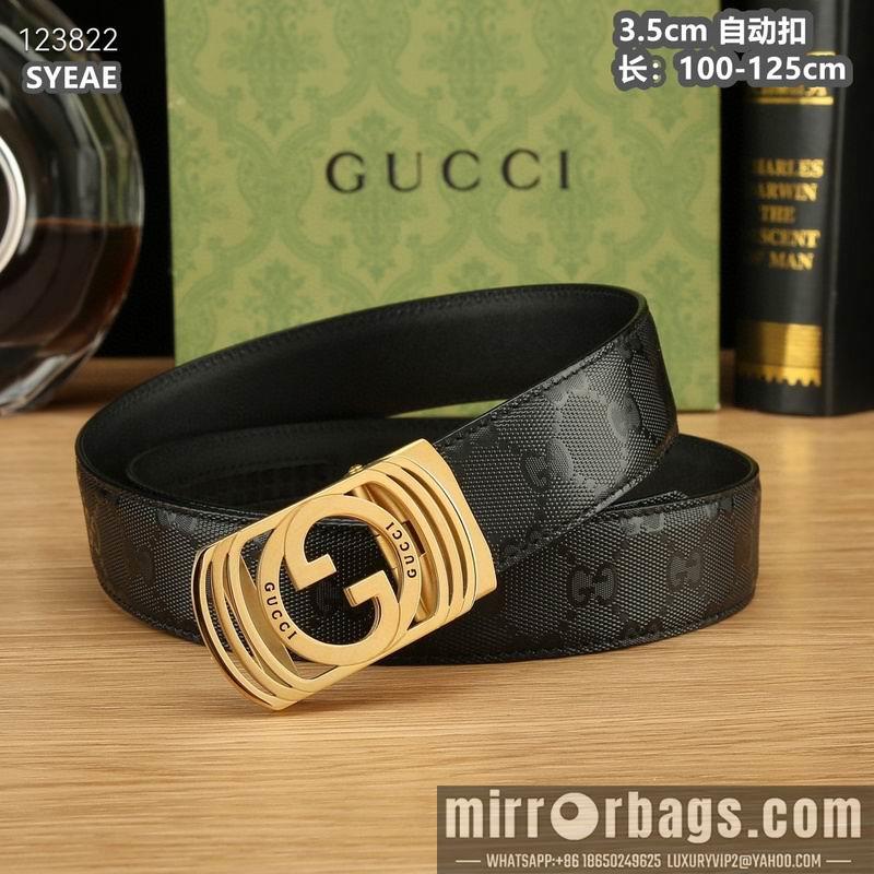 Replica Gucci belt 35mmX100-125cm 8L46