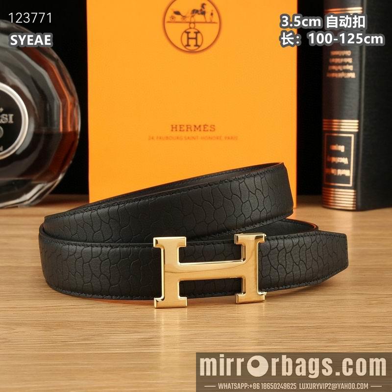 Replica Hermes belt 35mmX100-125cm 8L25