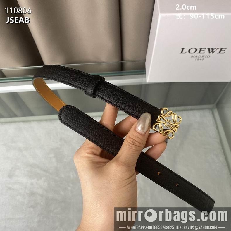 Replica Loewe Belt 20mmX90-110cm 8L01