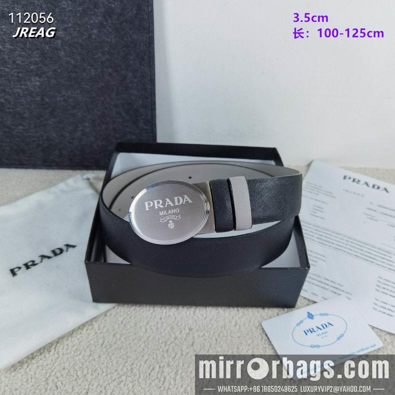 Replica Prada belt 35mmX100-125cm 8L08