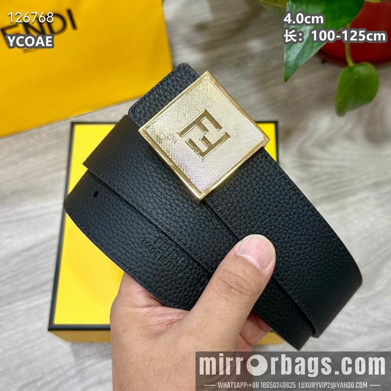 Replica Fendi belt 40mmX100-125cm 8L142