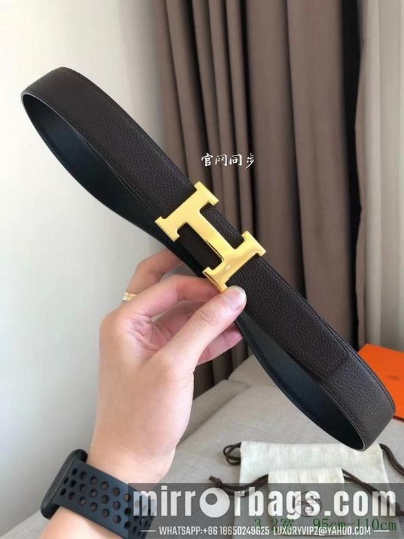 Replica Hermes Belt 32mmX95-110cm 7D19