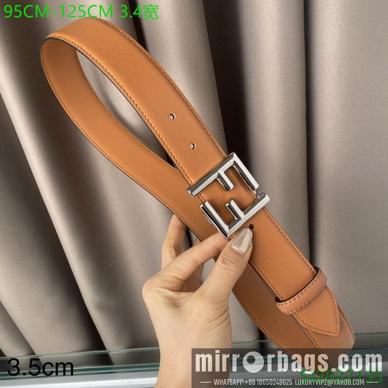 Replica Fendi Belt 34mmX95-125cm 7D05