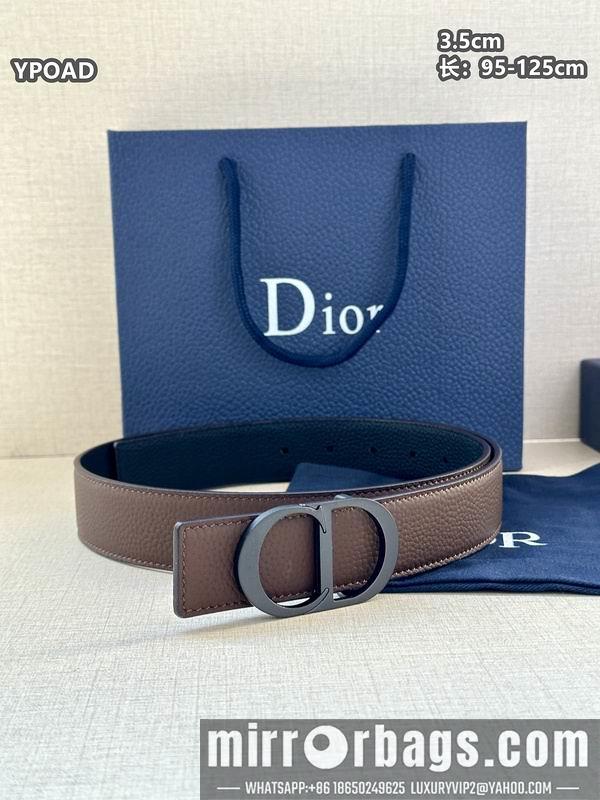 Replica Dior belt 35mmX95-125cm 8L40