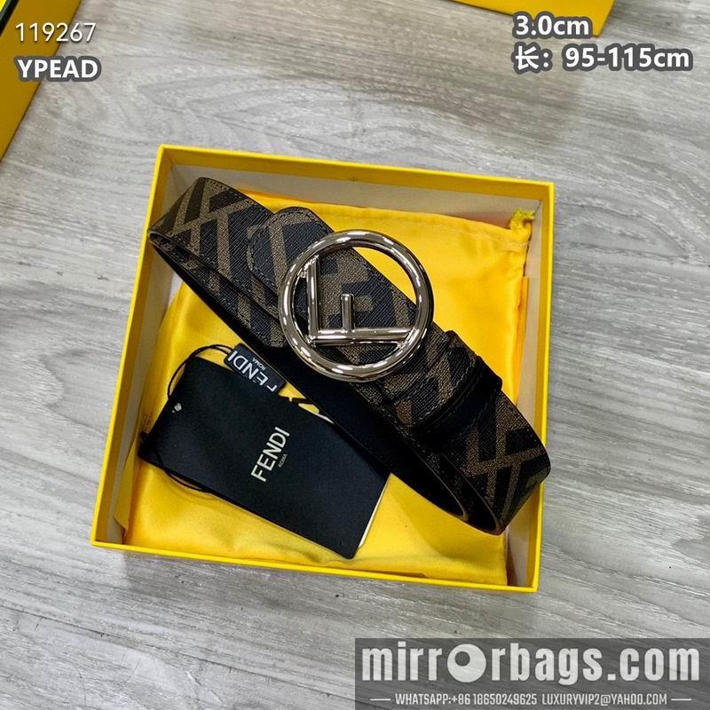 Replica Fendi belt 30mmX95-115cm 8L17
