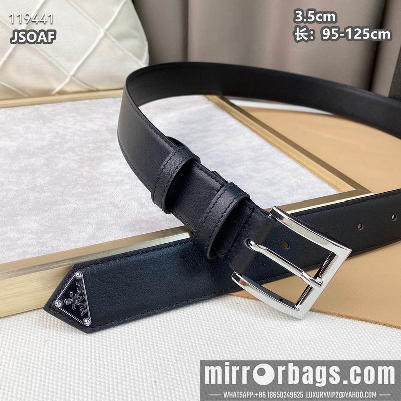 Replica Prada belt 35mmX95-125CM 8L18
