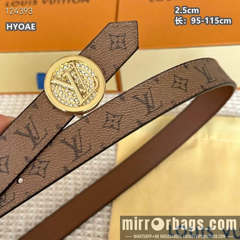 Replica LV belt 25mmX95-115cm 8L13
