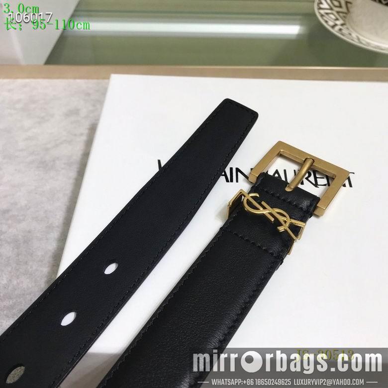 Replica YSL Belt 30mmX95-110cm 8L02