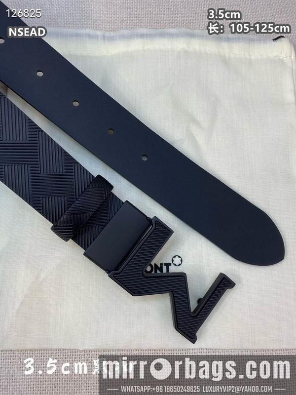Replica Montlanc belt 35mmX105-125cm 8L59