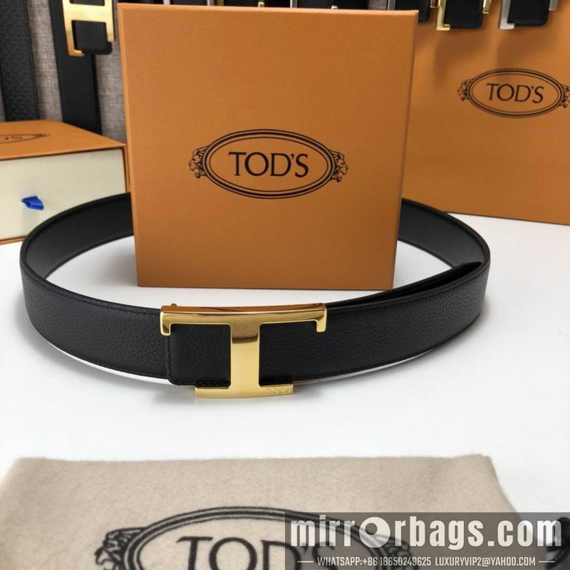 Replica Tod's belt 34mmX95-125cm 7D03