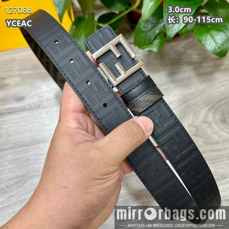 Replica Fendi belt 30mmX90-115cm 8L24