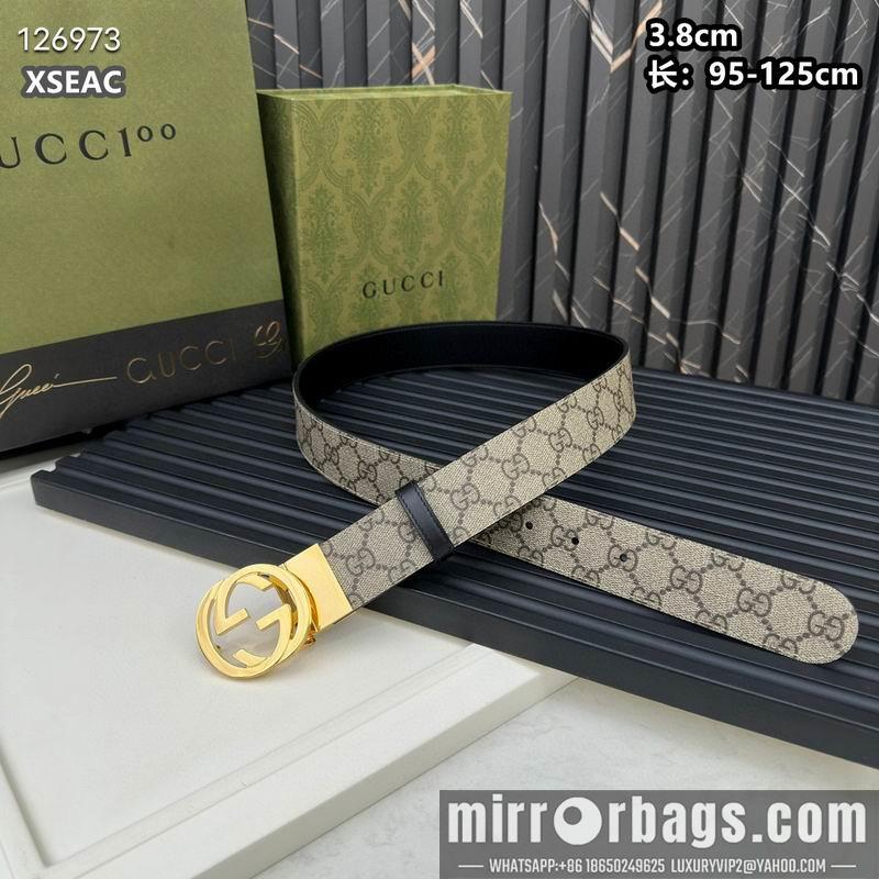 Replica Gucci belt 38mmX95-125cm 8L39