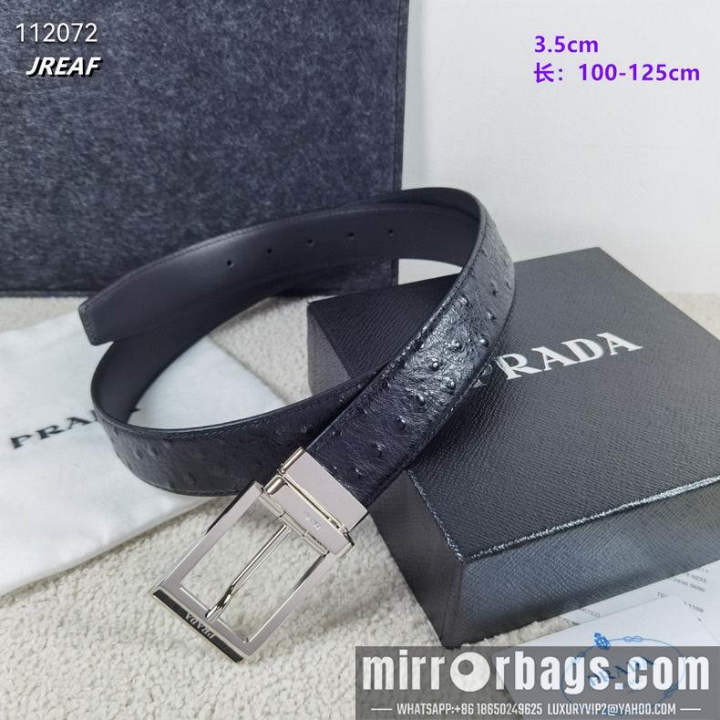Replica Prada belt 35mmX100-125cm 8L07