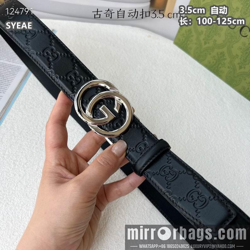 Replica Gucci belt 35mmX100-125cm 8L17