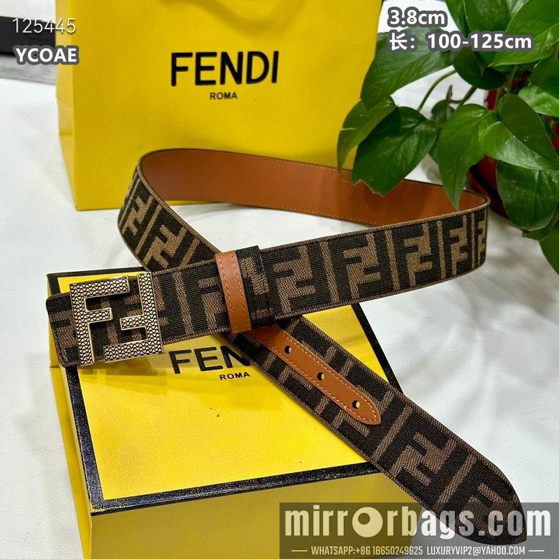 Replica Fendi belt 38mmX100-125cm  8L13