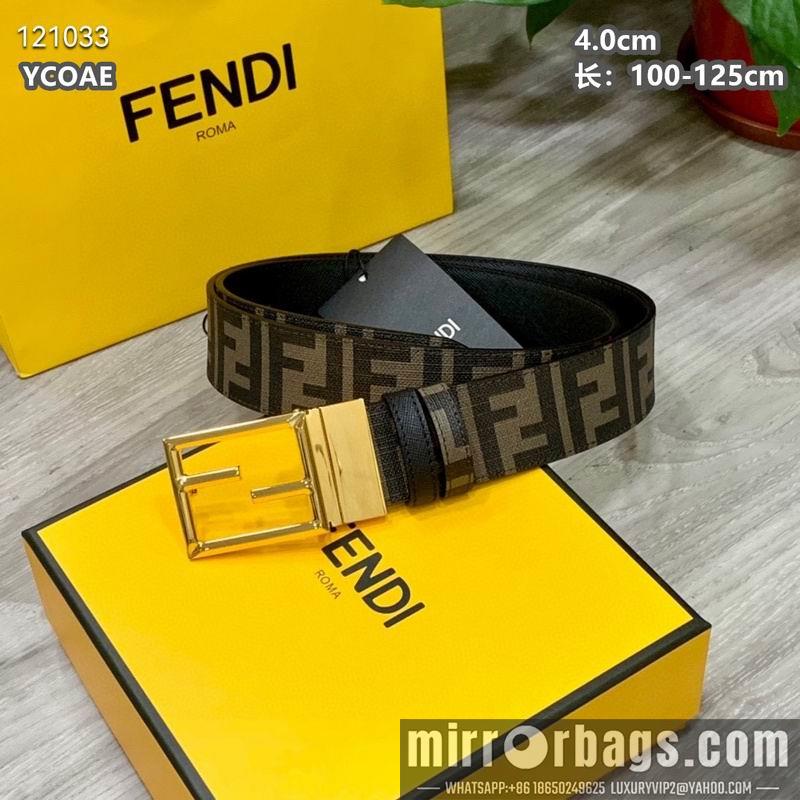 Replica Fendi belt 40mmX100-125cm  8L115
