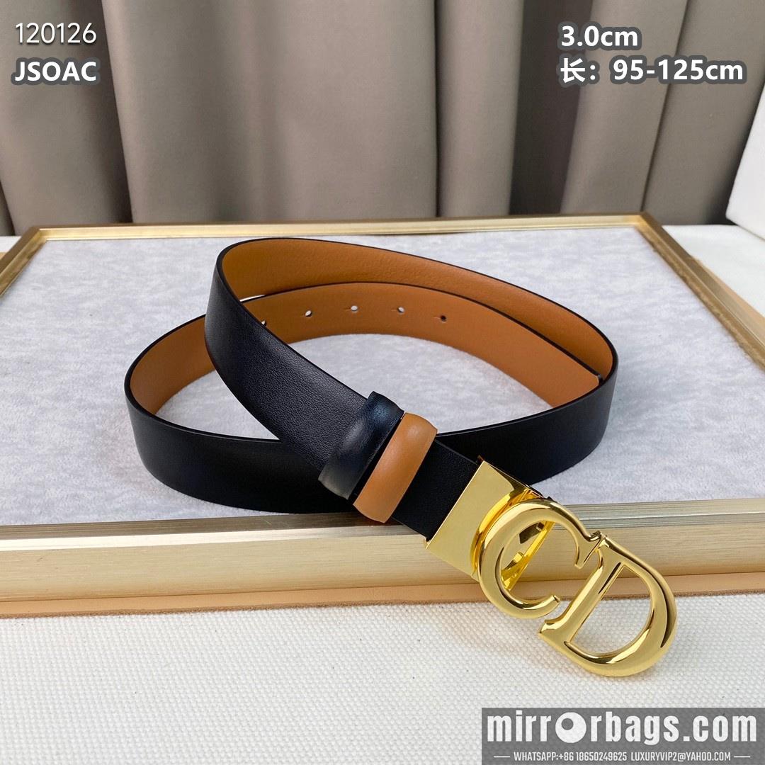 Replica Dior belt 30mmX95-125cm 8L072001