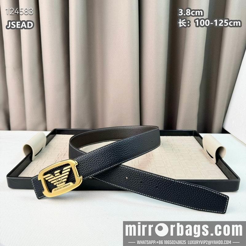 Replica Armani belt 38mmX100-125cm 8L02