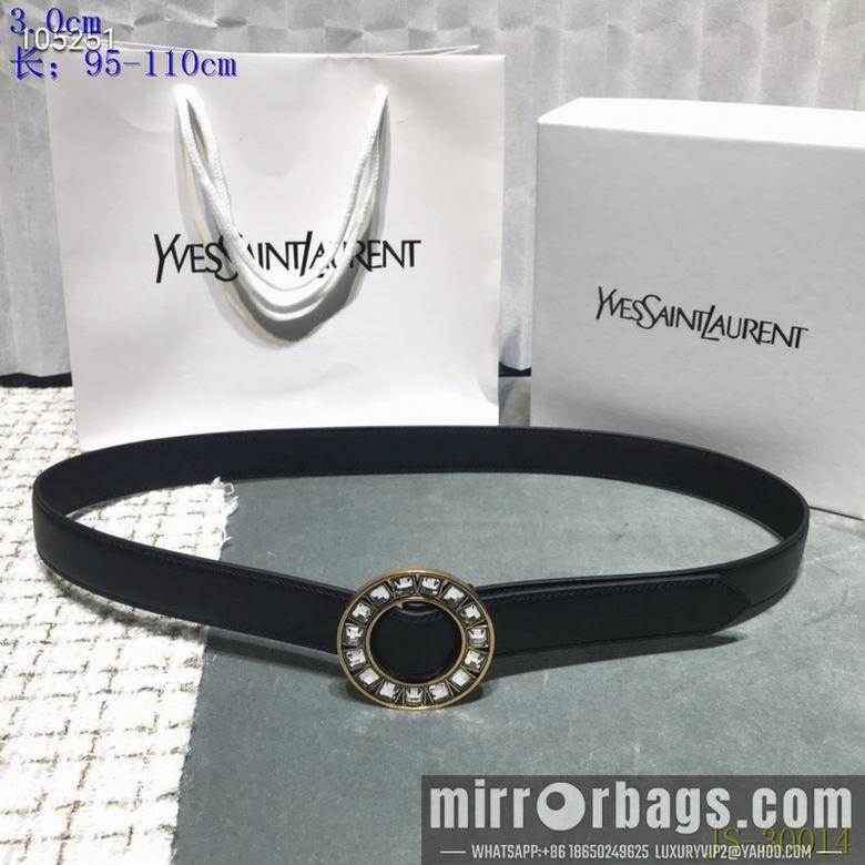 Replica YSL Belt 30mmX95-110cm 8L06