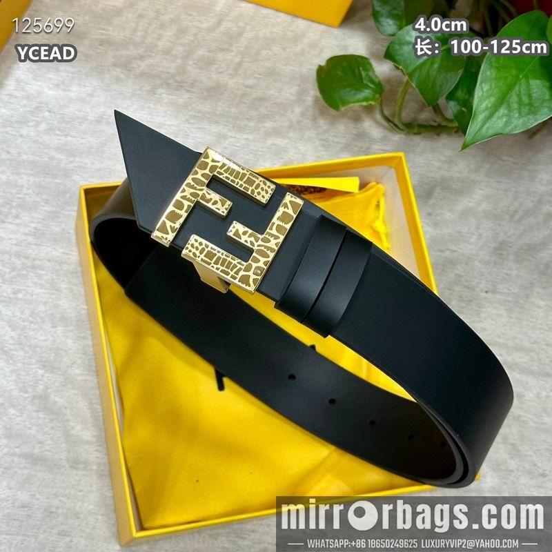 Replica Fendi belt 40mmX100-125cm  8L16