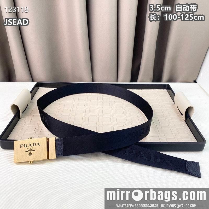 Replica Prada belt 35mmX100-125cm 8L40