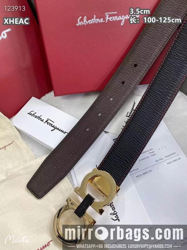 Replica Ferragamo belt 35mmX100-125cm 8L54