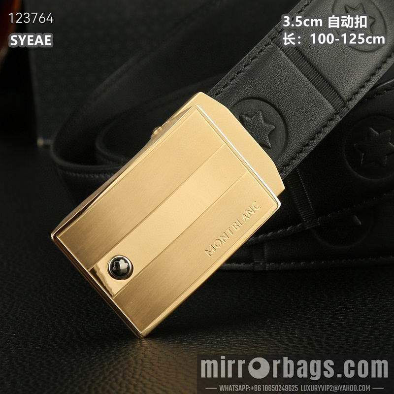 Replica Montlanc belt 35mmX100-125cm 8L58